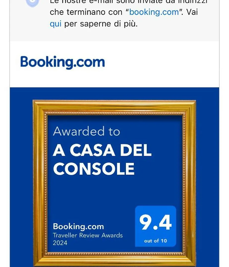 Homestay A Casa Del Console Apartment Mondello